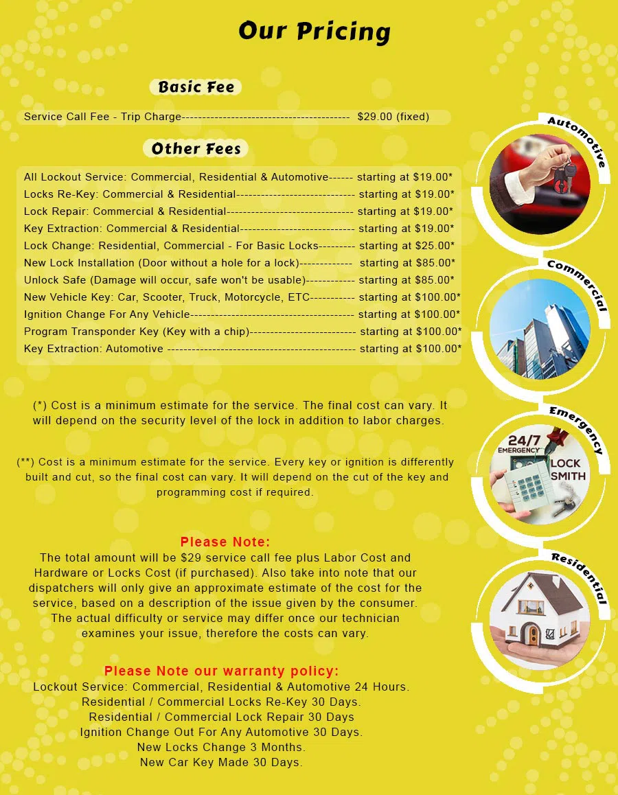 Bellflower Locksmith Service Bellflower, CA 562-566-4247